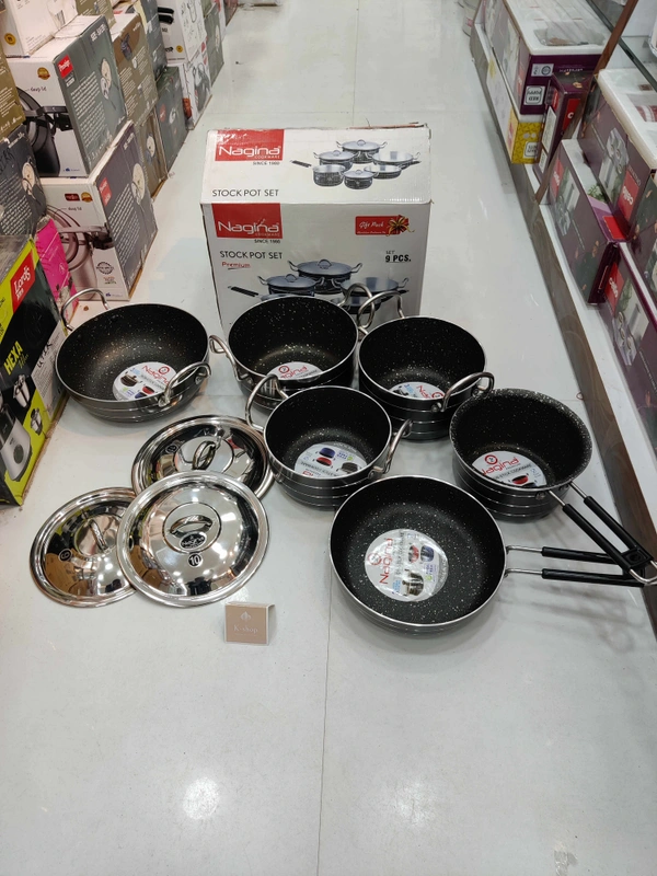 Non Stick 9Pcs Set