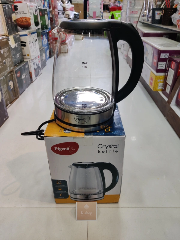 Pigeon Kettle Crystal Glass