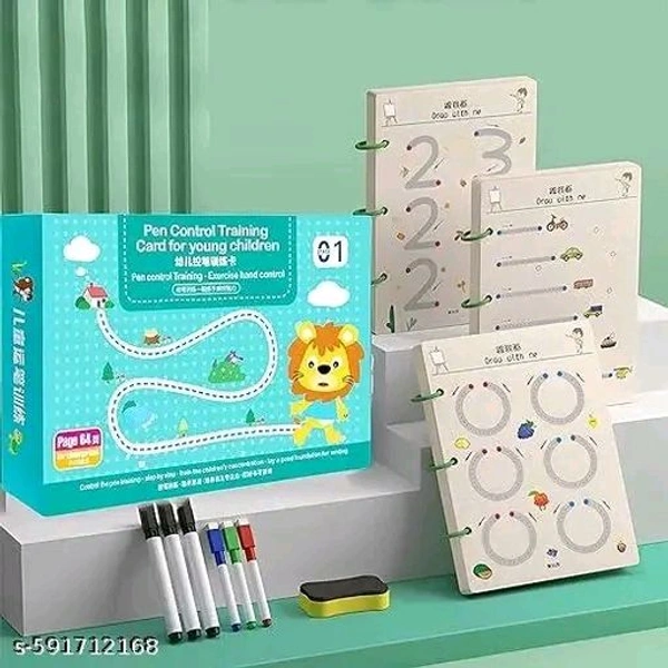 Sankalp E Zone 64 Pages Magical Tracing Workbook Set