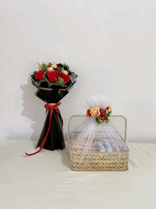 sachin and babi light blue dress Custom Wedding Hampers for a Memorable Event