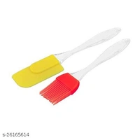 Spatula And Pastry Brush Cake Mixer Heat Resistant Set
