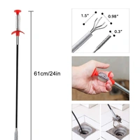 Metal Wire Brush Sink Cleaning Hook Sewer Dredging Device