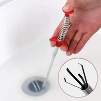 Metal Wire Brush Sink Cleaning Hook Sewer Dredging Device