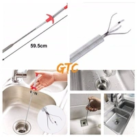 Metal Wire Brush Sink Cleaning Hook Sewer Dredging Device