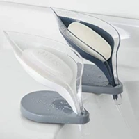 Leaf Shape Soap Box Self Draining Soap Holder