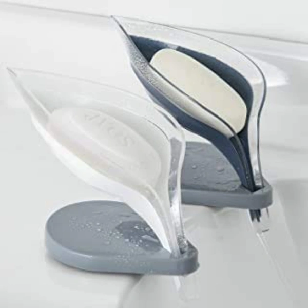Leaf Shape Soap Box Self Draining Soap Holder