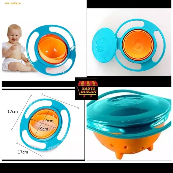 360 Rotating Gyro Bowl