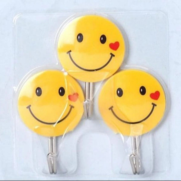 Adhesive Wall Hook In Smile