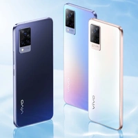 Vivo 5G V21 Model V2050 8GB+256GB  Vivo V21 With Charger, USB Cable ,Phone Case, Earphone Jackadapter, Simejection Tool, Headset, Warranty Card