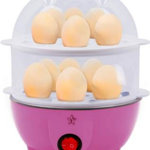 Double Layer Egg Poacher 📌Mini electric egg cooker, egg boiler, egg maker, egg boil machine📌It can also he use as electric Frying pan📌Stainless Steel heating tray easy to clean📌It can hold upto 1-14 eggs.