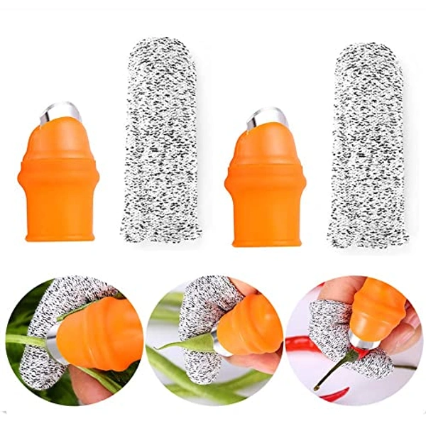 Thumb Knife Cutter, Silicon And Steel Material