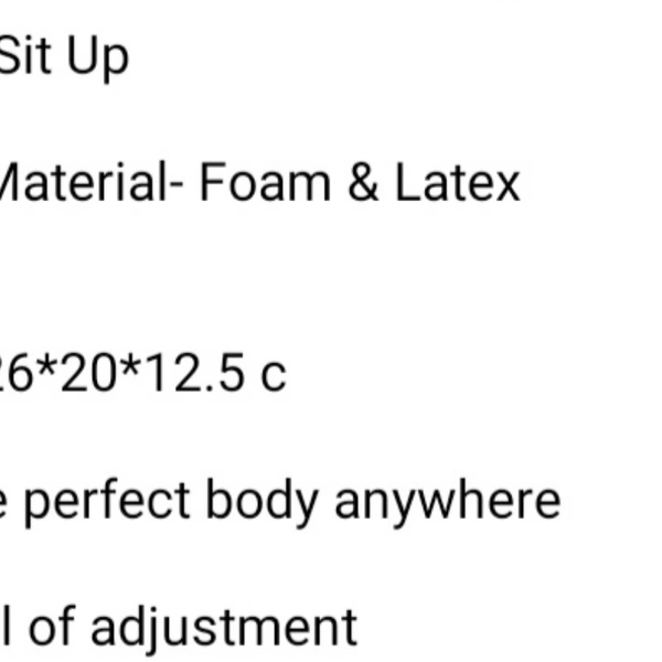 Suction Stop Up, 3 Level Of Adjustment Foam And Latex Material