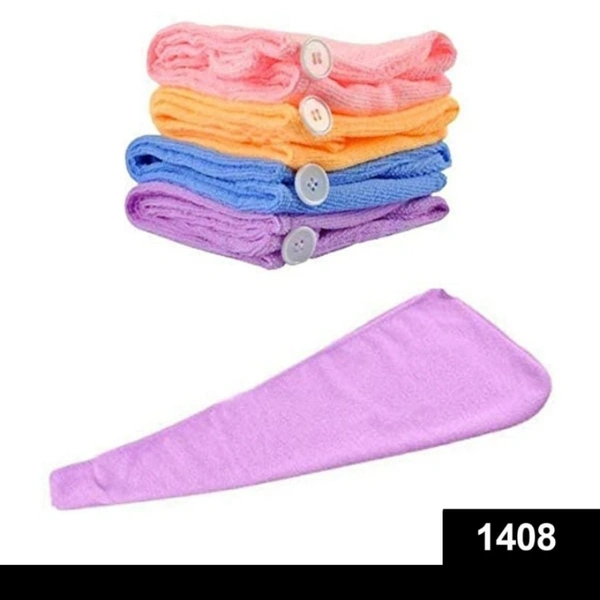 Towel Turbun Women's Hair 