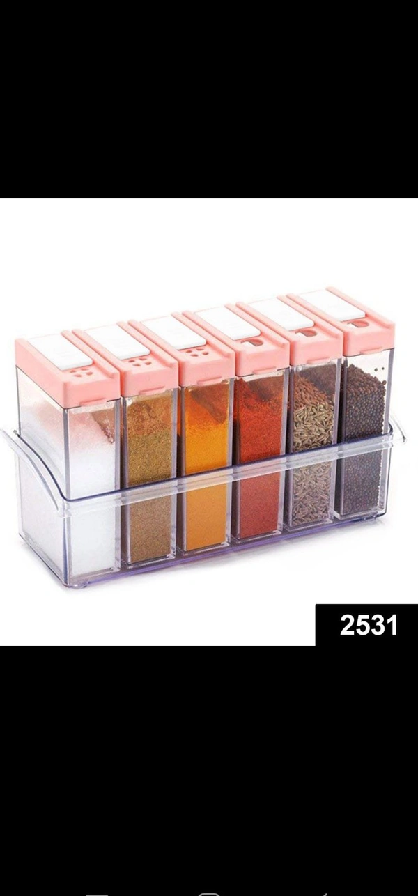 Spice Jar (6 Piece In One Set)
