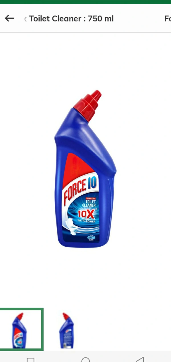 Force 10 Toilet Cleaner  750ml