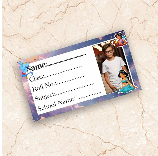 Ayodhara Personalized Photo Name Sticker - Pack of 60