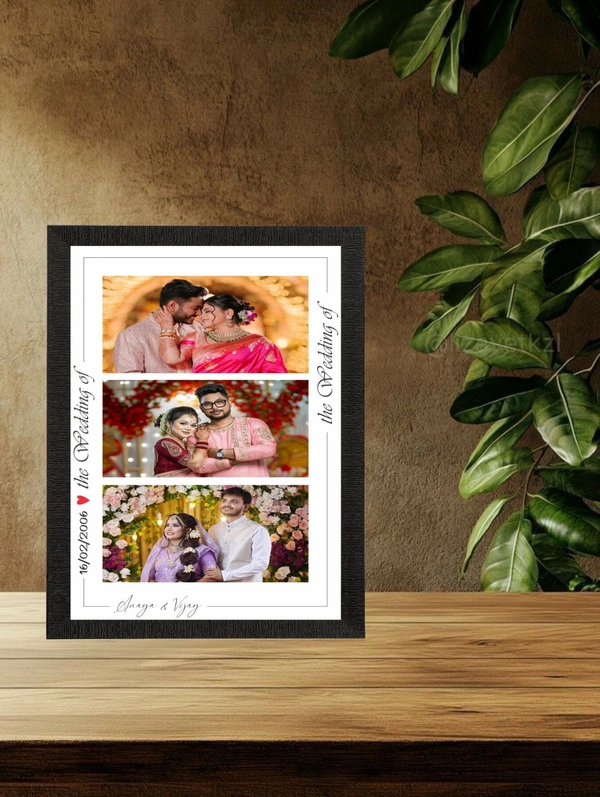 Customize Photo Frame - Wedding Photo Frame