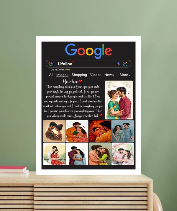 Customized Photo Frame for Wife and Husband Gifts