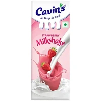 Cavins Strawberry Milkshake-180ml