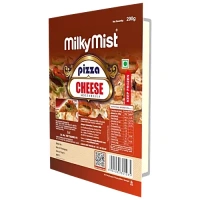Milky Mist Pizza Mozzarella Cheese, 200 g Pouch
