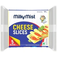 Milky Mist Cheese Slices, 100 g (5 Slices)