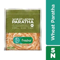 iD fresho! Wheat Lachha Paratha, 400 g (5 pcs)