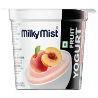 Milky Mist Fruit Yoghurt - Peach, 100 g