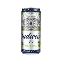 Budweiser Non Alcoholic Green Apple Can-330ml 