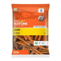Pro Nature 100% Organic Cassia Bark Sticks -50g
