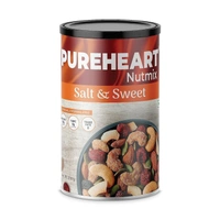 Pureheart Nutmix Salt & Sweet Dry Fruits (230 gm) Premium Salted Mix Nuts