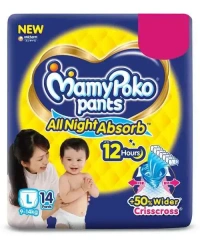 MamyPoko Pants Baby Diapers Large (L)-14 Pants