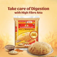 Aashirvaad High Fibre Atta with Multigrains - 5kg