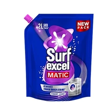 Surf Excel Matic Front Load Liquid Detergent, 2 L