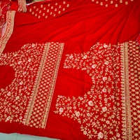 Amazing Designer BRIDAL LEHENGA - totmato red, free size