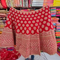 Amazing Designer BRIDAL LEHENGA - totmato red, free size