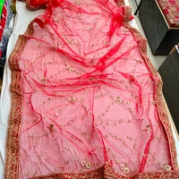 Amazing Designer BRIDAL LEHENGA - totmato red, free size