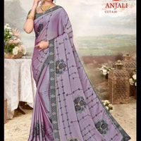 Beautifull Rangoli Silk Saree With Beautifull Work