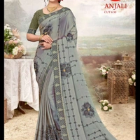 Beautifull Rangoli Silk Saree With Beautifull Work