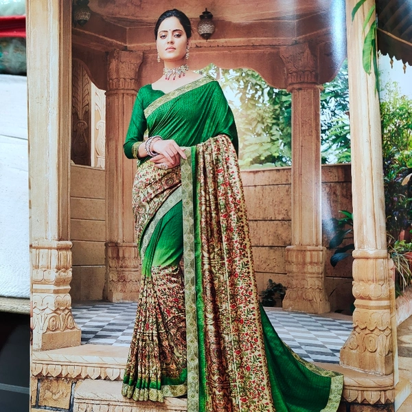 Designer Printed Saree 