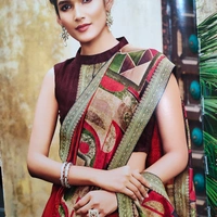 Designer Printed Saree 