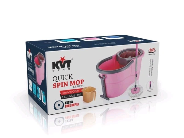 KVT Mop Bucket Steel 