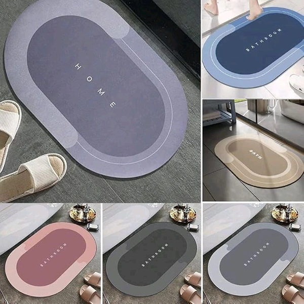 BATHROOM MAT OVAL 