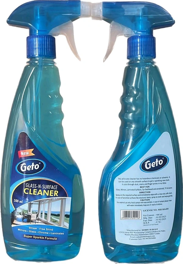 Geto Glass Cleaner 500ml