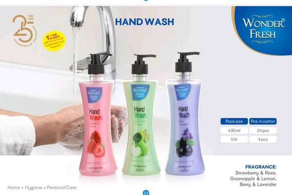 WONDER FRESH HAND WASH 500ML