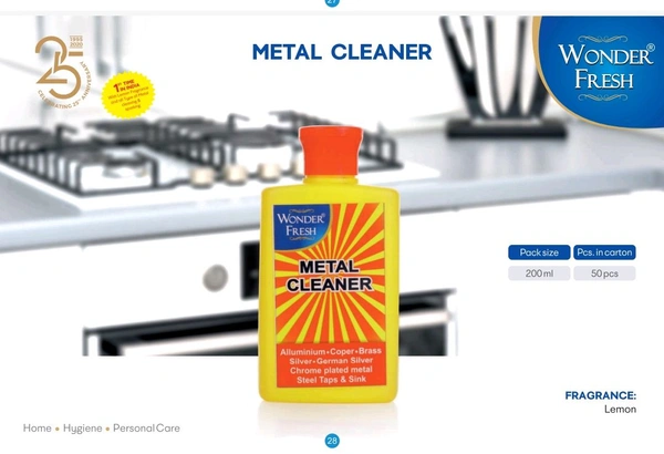 WONDER FRESH METAL CLEANER 200 ML