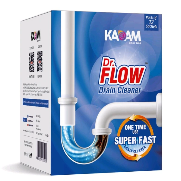 Dr.FLOW Drain Cleaner Pack Of 12