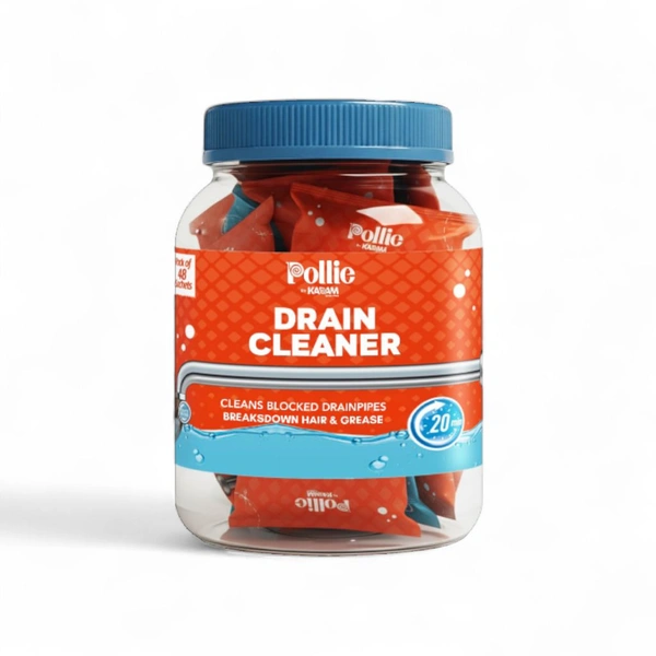 Pollie Drain Cleaner Jar 48pcs