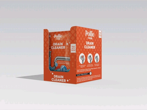 Pollie Drain Cleaner Pack Of 12pc