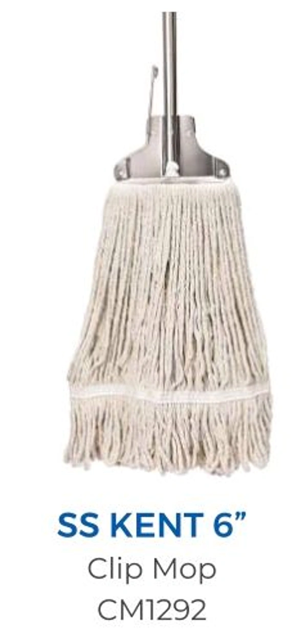 Kent 6"Clip Steel Mop