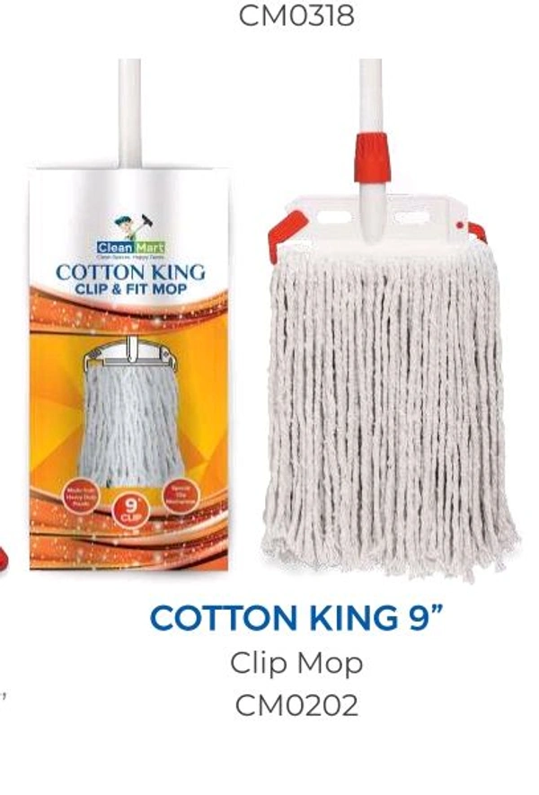 Cotton King Mop 9"